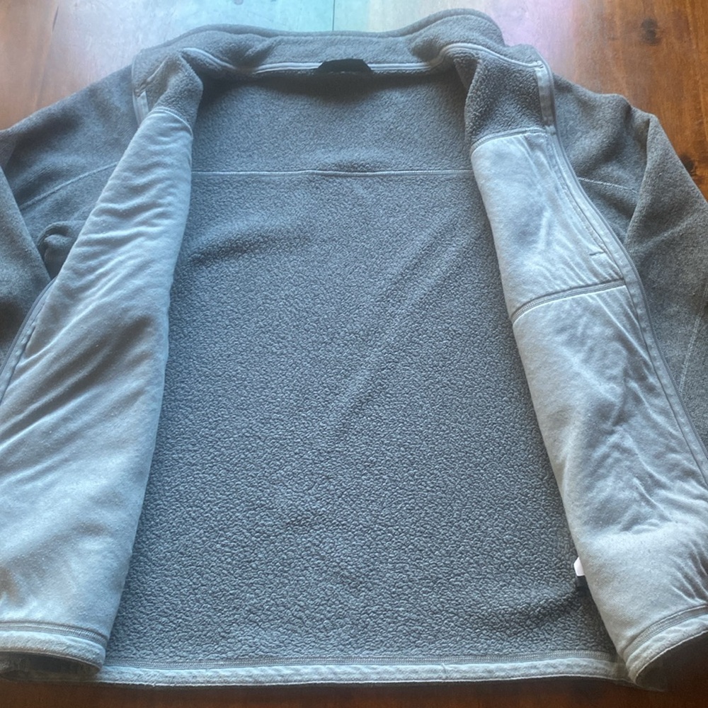 The North Face Gray Zip Up Sweater - Picture 9 of 12